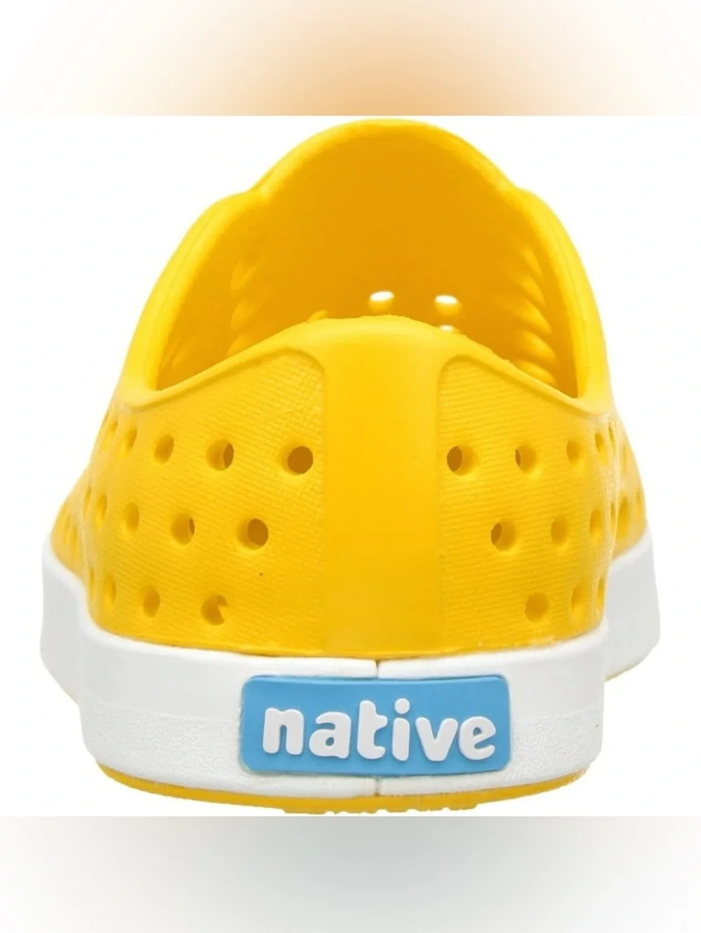 Native Jefferson Slip-On Water Shoes | Yellow | Kids Size 7